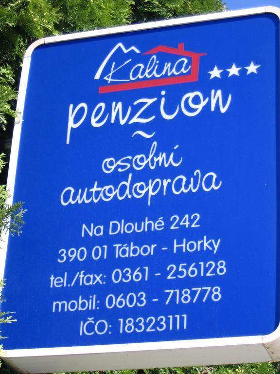 Penzion Kalina Tabor Bagian luar foto